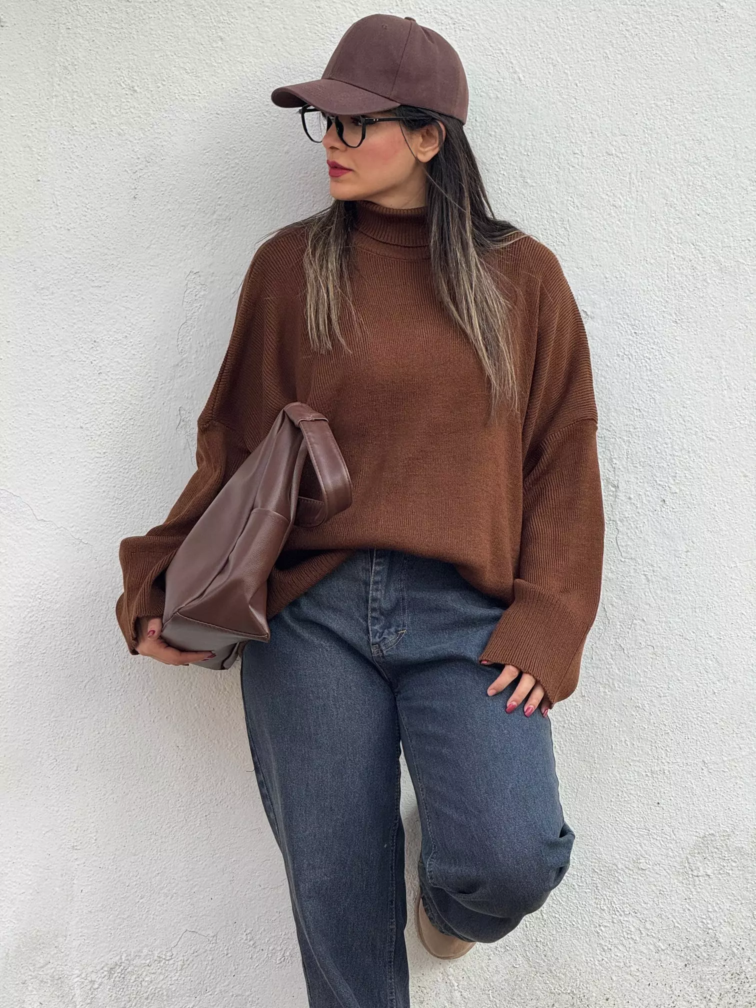 بافت یقه اسکی جورجینا